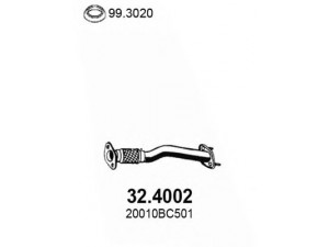 ASSO 32.4002 išleidimo kolektorius 
 Išmetimo sistema -> Išmetimo vamzdžiai
20010BC501