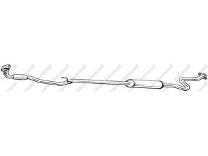BOSAL 098-649 katalizatoriaus keitiklis 
 Išmetimo sistema -> Katalizatoriaus keitiklis
17410-0J010, 17410-23061