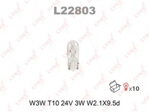 LYNXauto L22803 lemputė
9-82691-603-0, N072601024240, Z1219241