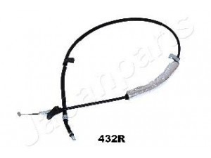 JAPANPARTS BC-432R trosas, stovėjimo stabdys 
 Stabdžių sistema -> Valdymo svirtys/trosai
47510SEAE03