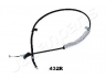 JAPANPARTS BC-432R trosas, stovėjimo stabdys 
 Stabdžių sistema -> Valdymo svirtys/trosai
47510SEAE03