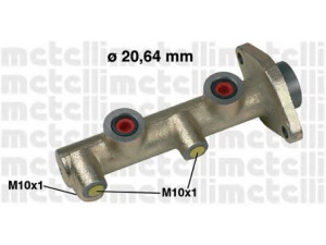 METELLI 05-0113 pagrindinis cilindras, stabdžiai 
 Stabdžių sistema -> Pagrindinis stabdžių cilindras
1563530, 1583215, 6069633