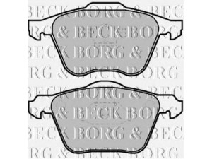 BORG & BECK BBP1861 stabdžių trinkelių rinkinys, diskinis stabdys 
 Techninės priežiūros dalys -> Papildomas remontas
274285, 2742856, 30769122, 30793231