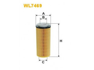 WIX FILTERS WL7469 alyvos filtras 
 Techninės priežiūros dalys -> Techninės priežiūros intervalai
11427808443