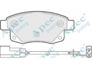 APEC braking PAD1477 stabdžių trinkelių rinkinys, diskinis stabdys 
 Techninės priežiūros dalys -> Papildomas remontas
1371454, 1433958, 1530602, 1554524