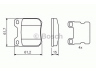 BOSCH 0 986 490 500 stabdžių trinkelių rinkinys, diskinis stabdys 
 Techninės priežiūros dalys -> Papildomas remontas
1605026, 1605031, 1605047, 1605687