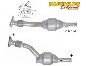 MAGNAFLOW 76351 katalizatoriaus keitiklis 
 Išmetimo sistema -> Katalizatoriaus keitiklis
8200276169