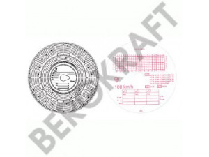 BERGKRAFT BK9912400 tachografo diskas
1321443, 69877, 1904292, 5001831507