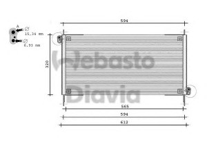 WEBASTO 82D0225109B kondensatorius, oro kondicionierius 
 Oro kondicionavimas -> Kondensatorius
46472101, 46527737
