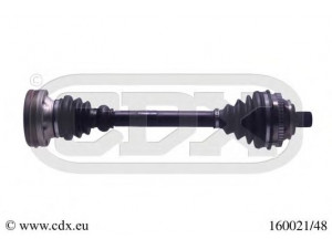 CDX 160021/48 kardaninis velenas 
 Ratų pavara -> Kardaninis velenas
701407271J, 701407271JV, 701407271JX