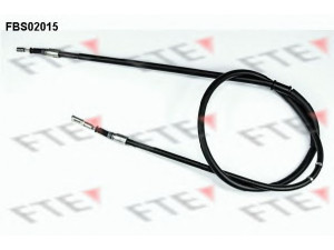 FTE FBS02015 trosas, stovėjimo stabdys 
 Stabdžių sistema -> Valdymo svirtys/trosai
8A0 609 721 AF, 8A0 609 721 J, 8A0 609 721 T