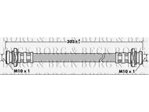 BORG & BECK BBH7524 stabdžių žarnelė 
 Stabdžių sistema -> Stabdžių žarnelės
51570 83E00, 5157083E00, 5157083E00