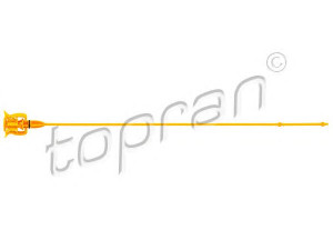 TOPRAN 208 550 alyvos lygio matuoklis 
 Variklis -> Tepimas -> Alyvos lygio matuoklis
44 17 975, 93192220, 7700 314 572