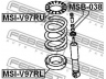 FEBEST MSB-738 tarpiklio įvorė, amortizatorius 
 Pakaba -> Amortizatorius
MR418160