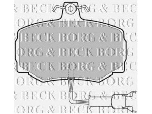 BORG & BECK BBP1333 stabdžių trinkelių rinkinys, diskinis stabdys 
 Techninės priežiūros dalys -> Papildomas remontas
JLM1281, JLM1281