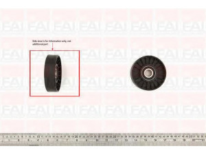 FAI AutoParts T9600 kreipiantysis skriemulys, V formos rumbuotas diržas 
 Diržinė pavara -> V formos rumbuotas diržas/komplektas -> Laisvasis/kreipiamasis skriemulys
5751.2, 575120, 9608989980, 96089899