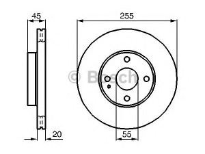 BOSCH 0 986 478 996 stabdžių diskas 
 Dviratė transporto priemonės -> Stabdžių sistema -> Stabdžių diskai / priedai
N026 33 25X, N026 33 25XC, NA75 33 25X