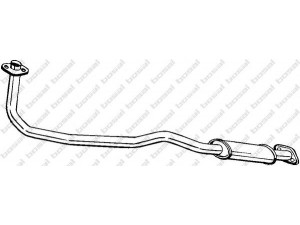 BOSAL 279-607 priekinis duslintuvas 
 Išmetimo sistema -> Duslintuvas
17410-10060, 17410-10071