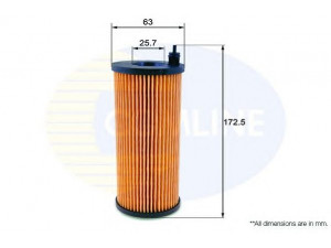 COMLINE EOF219 alyvos filtras 
 Techninės priežiūros dalys -> Techninės priežiūros intervalai
11 42 7 805 707, 11 42 7 807 177