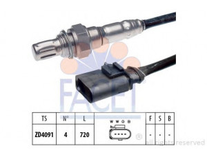 FACET 10.8056 lambda jutiklis 
 Išmetimo sistema -> Jutiklis/zondas
04E 906 262 F, 04E 906 262 F, 04E 906 262 F