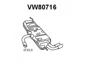 VENEPORTE VW80716 galinis duslintuvas
1T0253609N