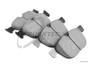 TRUCKTEC AUTOMOTIVE 08.34.160 stabdžių trinkelių rinkinys, diskinis stabdys
34 11 4 074 370, 34 11 6 778 403