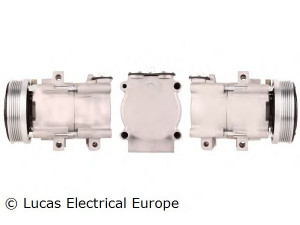LUCAS ELECTRICAL ACP207 kompresorius, oro kondicionierius 
 Oro kondicionavimas -> Kompresorius/dalys
1018497, 1035431, 1S7H-19D629-EA