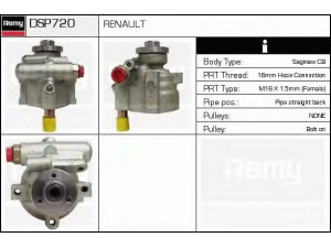 DELCO REMY DSP720 hidraulinis siurblys, vairo sistema 
 Vairavimas -> Vairo pavara/siurblys
77 00 830 787, 77 00 900 660