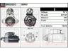 DELCO REMY DRS2620 starteris 
 Elektros įranga -> Starterio sistema -> Starteris
12411287788, 12411288166, 12411289520