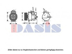AKS DASIS 850068N kompresorius, oro kondicionierius 
 Oro kondicionavimas -> Kompresorius/dalys
4F0260805F, 4F0260805K, 4F0260805Q