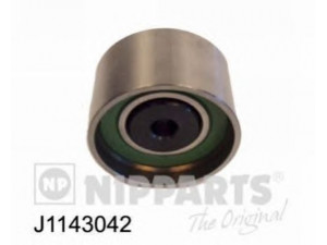 NIPPARTS J1143042 kreipiantysis skriemulys, paskirstymo diržas 
 Diržinė pavara -> Paskirstymo diržas/komplektas -> Laisvasis/kreipiamasis skriemulys
RF5C-12-730