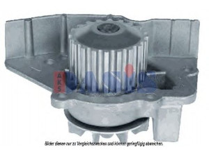 AKS DASIS 785719N vandens siurblys 
 Aušinimo sistema -> Vandens siurblys/tarpiklis -> Vandens siurblys
9566945680