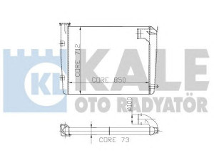 KALE OTO RADYATÖR 189400 tarpinis suslėgto oro aušintuvas, kompresorius
6135000303, 6135000403, A 6135000403