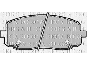 BORG & BECK BBP1910 stabdžių trinkelių rinkinys, diskinis stabdys 
 Techninės priežiūros dalys -> Papildomas remontas
5810107A10, 5810107A20, 581010XA01
