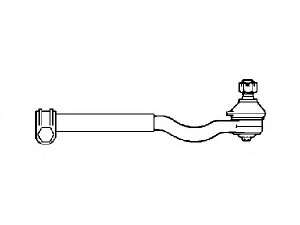 OCAP 0293675 skersinės vairo trauklės galas 
 Vairavimas -> Vairo mechanizmo sujungimai
45470-19035