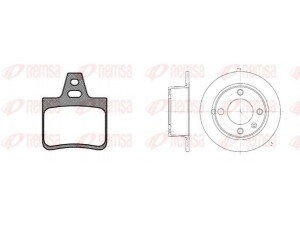 REMSA 8102.00 stabdžių rinkinys, diskiniai stabdžiai 
 Stabdžių sistema -> Diskinis stabdys -> Stabdžių remonto rinkinys
95667788, 95667811