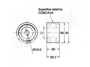 IPS Parts ITB-6332 įtempiklis, paskirstymo diržas