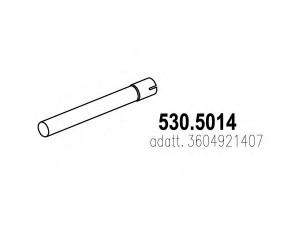 ASSO 530.5014 išleidimo kolektorius
3604921407