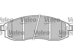 VALEO 597477 stabdžių trinkelių rinkinys, diskinis stabdys 
 Techninės priežiūros dalys -> Papildomas remontas
MR527550, 41060-38U90, 4106038U90