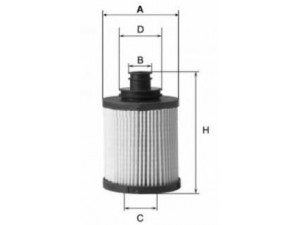 UNIFLUX FILTERS XOE31 alyvos filtras 
 Techninės priežiūros dalys -> Techninės priežiūros intervalai
55197218, 55197218, 55197219, 1565 249