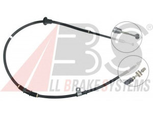 A.B.S. K14937 trosas, stovėjimo stabdys 
 Stabdžių sistema -> Valdymo svirtys/trosai
MB 857032