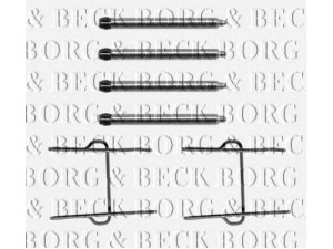 BORG & BECK BBK1015 priedų komplektas, diskinių stabdžių trinkelės 
 Stabdžių sistema -> Diskinis stabdys -> Stabdžių dalys/priedai