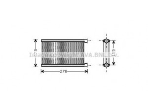 AVA QUALITY COOLING BW6344 šilumokaitis, salono šildymas 
 Šildymas / vėdinimas -> Šilumokaitis
64116941991, 64119123506, 9123506