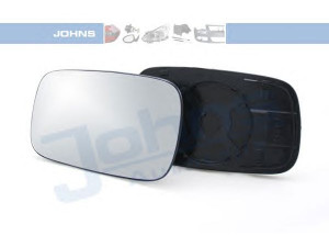 JOHNS 95 46 37-80 veidrodėlio stiklas, išorinis veidrodėlis 
 Kėbulas -> Keleivių kabina -> Veidrodėlis
357 857 521