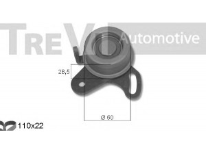 TREVI AUTOMOTIVE KD1371 paskirstymo diržo komplektas 
 Techninės priežiūros dalys -> Papildomas remontas