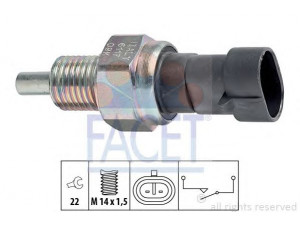 FACET 7.6117 jungiklis, atbulinės eigos žibintas 
 Elektros įranga -> Šviesų jungikliai/relės/valdymas -> Šviesų jungiklis/svirtis
4846676