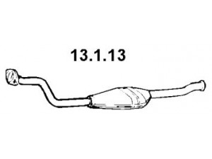 EBERSPÄCHER 13.1.13 katalizatoriaus keitiklis 
 Išmetimo sistema -> Katalizatoriaus keitiklis
1705AF, 1705AG, 1705AG, 1705AF