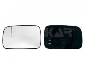 ALKAR 6426107 veidrodėlio stiklas, išorinis veidrodėlis 
 Kėbulas -> Keleivių kabina -> Veidrodėlis
6N1 857 522 A