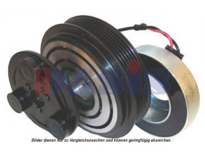 AKS DASIS 852354N magnetinė sankaba, oro kondicionieriaus kompresorius