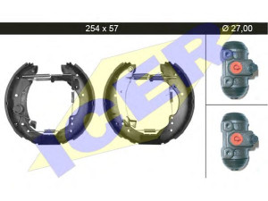 ICER 79KT0079 C stabdžių trinkelių komplektas 
 Techninės priežiūros dalys -> Papildomas remontas
4241.H4, 4251 H4, 9 942 885, 9 945 885